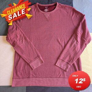 Sonoma by Kohls Men's XL Crewneck Sweater Red